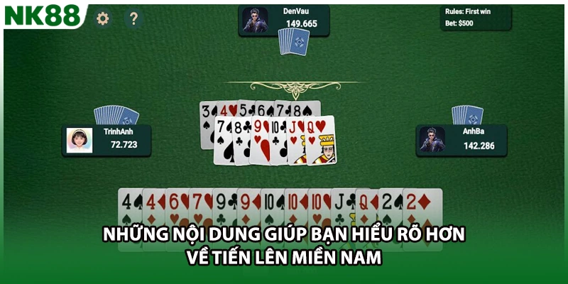 Những nội dung giúp bạn hiểu rõ hơn về tiến lên miền Nam